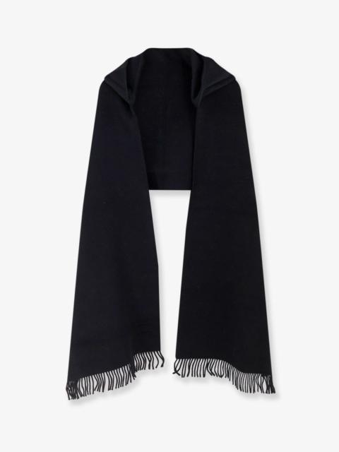 Brunello Cucinelli Wool And Cashmere Scarf With Hood