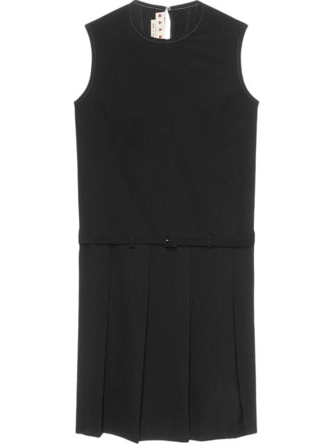 Marni WOMEN'S WOOL BLEND DRESS (BLACK)