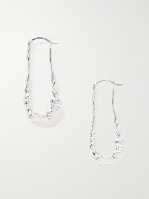 Completedworks Silver-plated Hoop Earrings