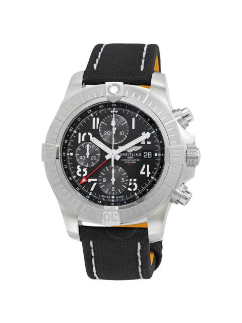 BREITLING Breitling Avenger Chronograph GMT Automatic Chronometer Black Dial Men's Watch A24315101B1X2