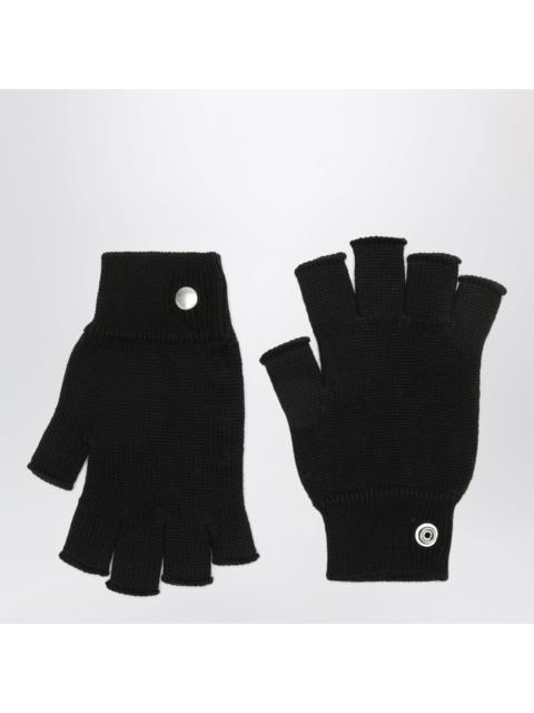 Rick Owens Rick Owens Black Wool Gloves Men