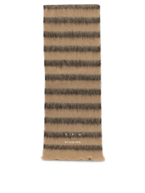 Other Designers Copenhagen Alpaca Polyamide Scarf Brown Women