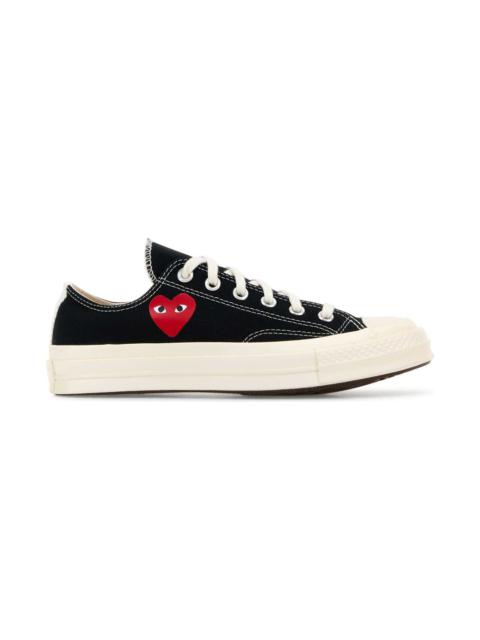 Black Canvas Comme Des Garã§ons X Converse Sneakers