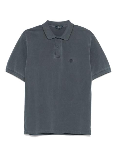 Herno Herno Men Logo Cotton Polo Shirt