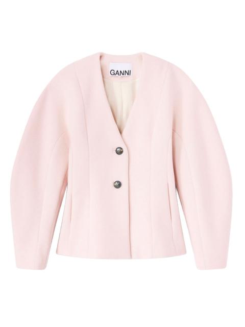 GANNI Ganni Women V-Neck Blazer
