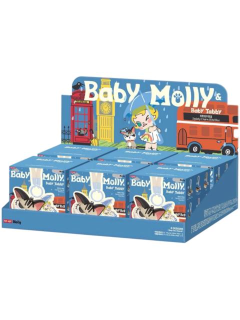 POP MART Pop Mart Baby Molly & Baby Tabby Series Pinch Pendant Sealed Case (6 Blind Box)