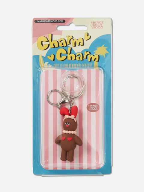 MARGESHERWOOD WOOD_CHARMCHARM KEYRING