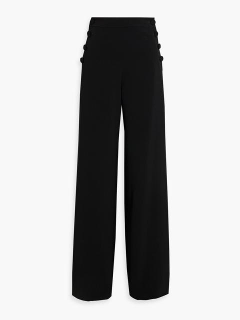 Max Mara Rina crepe straight-leg pants