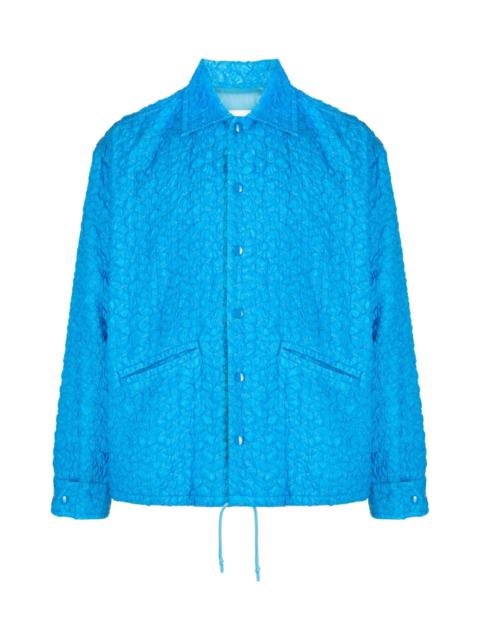 TOGA VIRILIS TEXTURED SHIRT JACKET