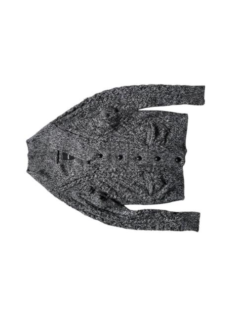 Other Designers If Six Was Nine - Buffalo Bobs Knitted wool blended cardigan