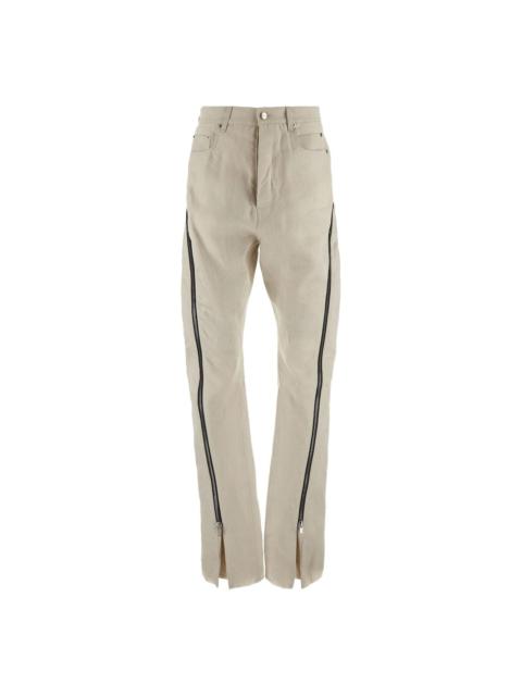 straight-leg trousers