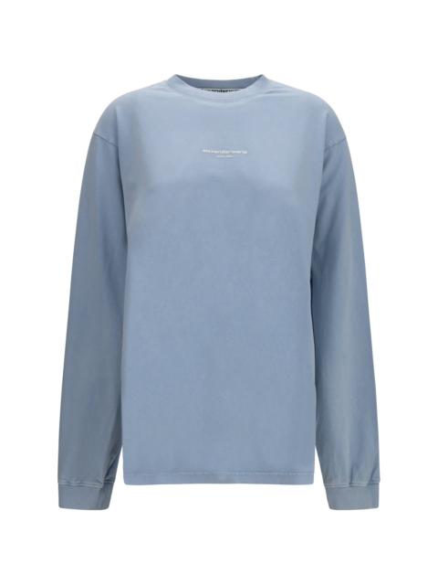 Alexander Wang Alexander Wang Women Long-Sleeve Logo T-Shirt