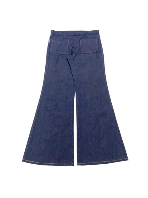 Other Designers Vintage 60s Sears Kings Road Denim Super Flare Jeans