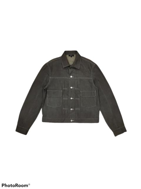 A.P.C. APC HIVER 2000 DENIM JACKET SIZE 2 LIKE NEW