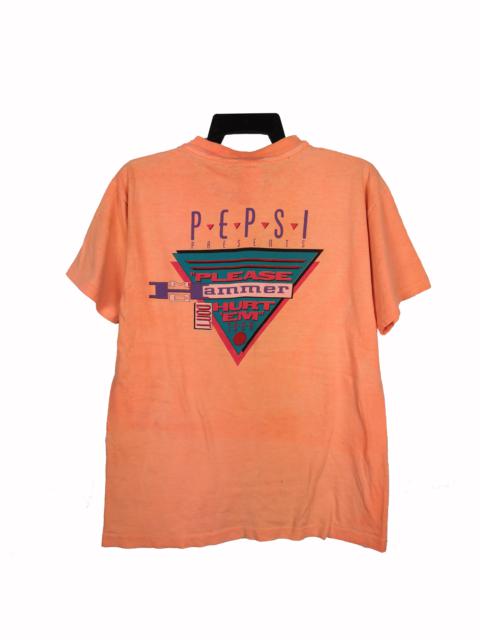 Other Designers Vintage - Vintage Pepsi World Tour TShirt Presents Mc Hammer Rap Tees