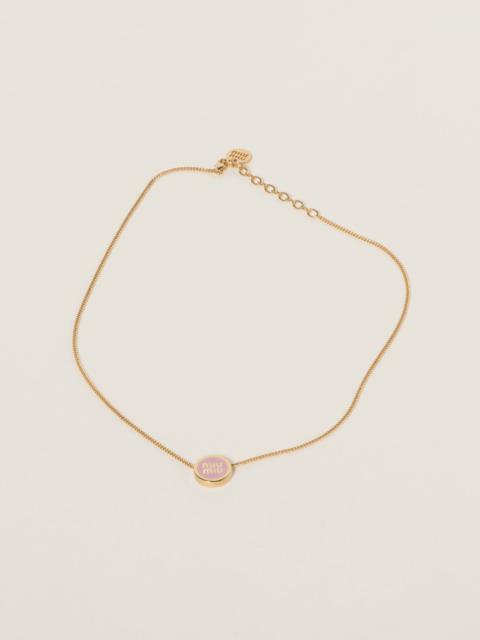 Miu Miu Metal necklace