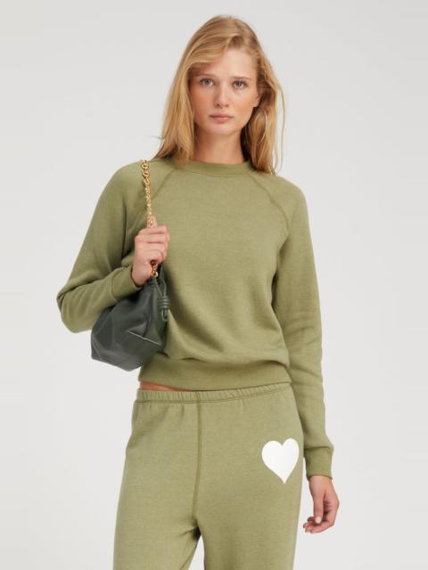 SPRWMN BASIL SHRUNKEN RAGLAN SWEATSHIRT