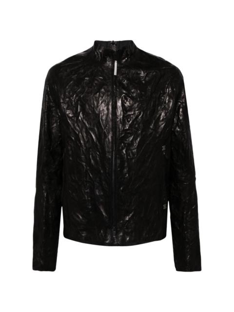 Crassepouille leather jacket