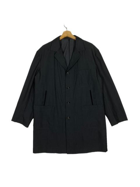 Other Designers Vintage Y's For Men Long Coat Size 2 (M) Black Colour