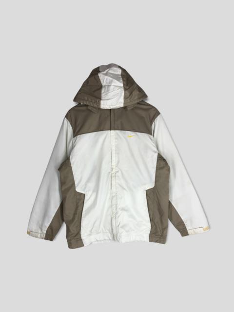 Nike Nike Zipper Jacket With Hoodie Windbreaker Large Size