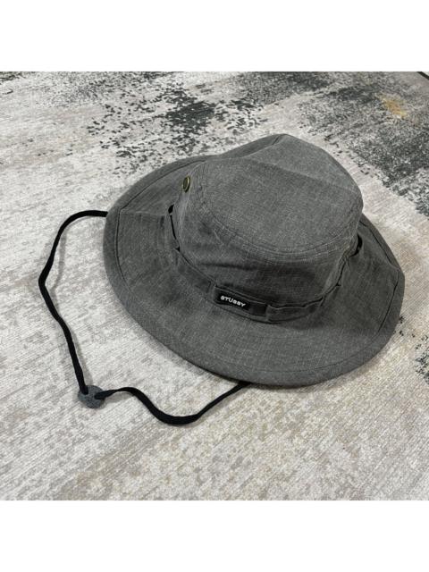 StÃ¼ssy STUSSY WASHED BOONIE HAT // LXL | hlnstuff | REVERSIBLE