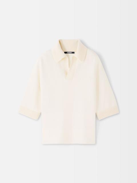 JACQUEMUS The Punto short-sleeve polo shirt