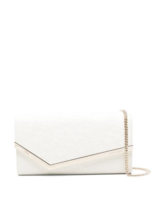 JIMMY CHOO Emmie lace clutch bag