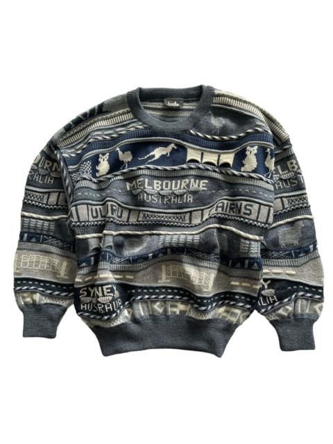 Other Designers Coogi × Vintage - Vintage Bella Coogi Style 3D Knitwear