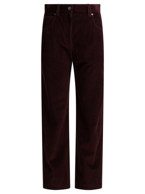 Brunello Cucinelli Brunello Cucinelli Five-pocket Corduroy Pants