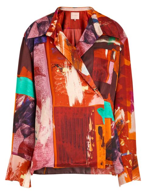 Roksanda Roksanda Java Printed Satin Blouse