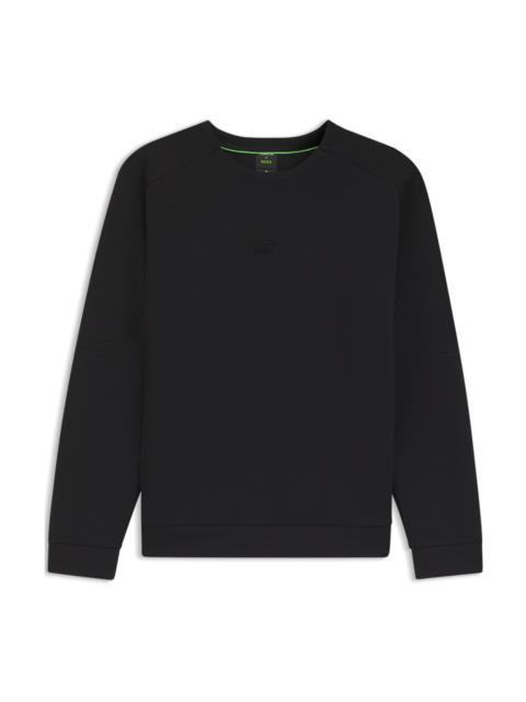 BOSS PORSCHE X BOSS SWEATSHIRT WITH REFLECTIVE LOGO