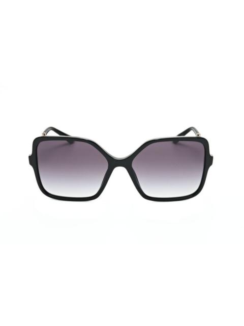 BVLGARI Bvlgari Ladies Black Square Sunglasses 0BV8250-501/8G