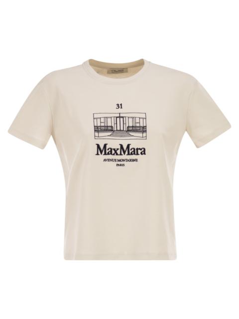 'S Max Mara S Maxmara Women Smmbella - Jersey T-Shirt With Embroidery