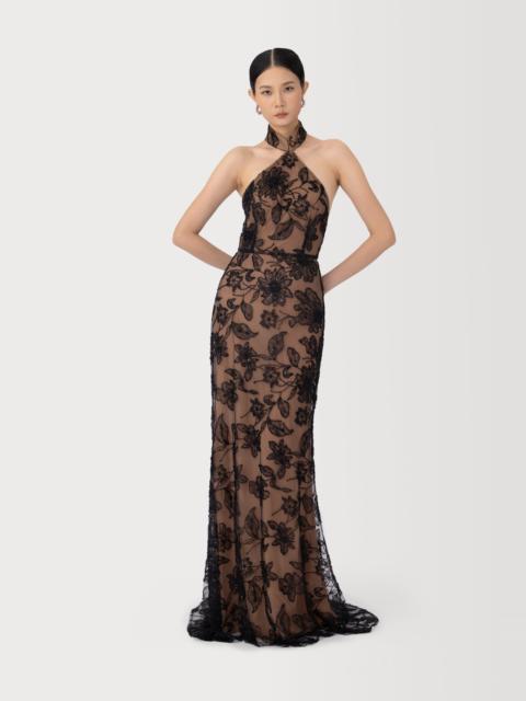SAU LEE ADELAIDE EMBELLISHED GOWN