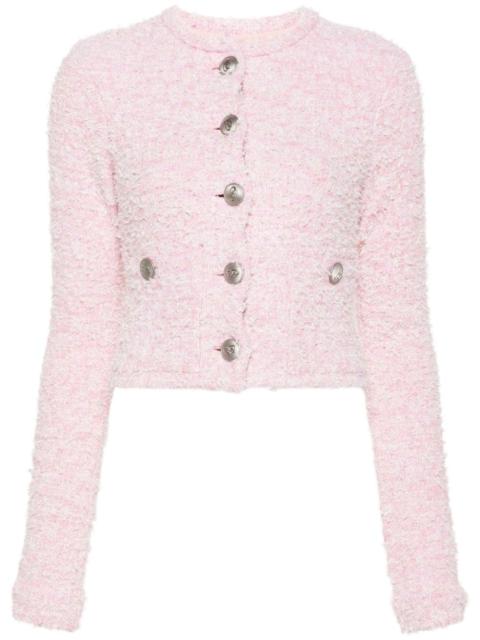BALENCIAGA Balenciaga Women Bouclé Cropped Jacket