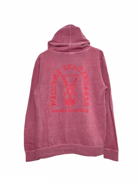 Other Designers Vintage - Welcome Skateboards Summon Something Hoodie