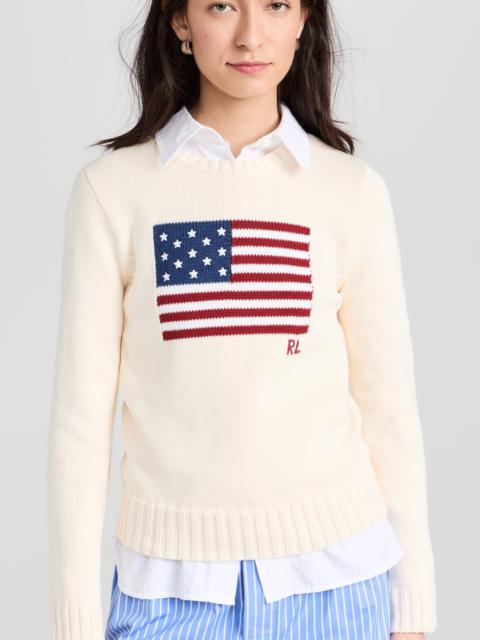 Polo Ralph Lauren Flag Pullover Sweater