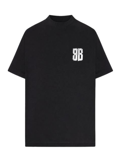 BALENCIAGA Balenciaga Women Glitter Tape T-Shirt – Loose Fit