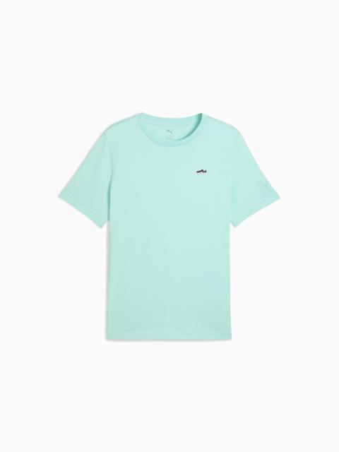 PUMA WARDROBE ESSENTIALS Suede Logo Men's Tee