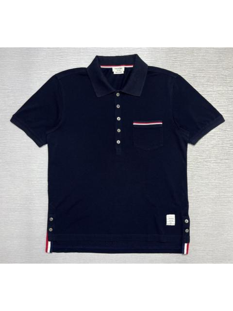 Thom Browne Thom Browne - Pique Pocket Polo