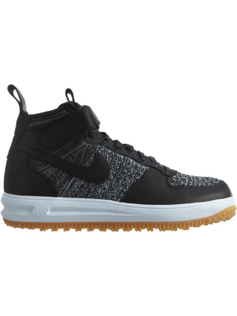 Nike Nike Lunar Force 1 Flyknit Workboot Black/White-Wolf Grey