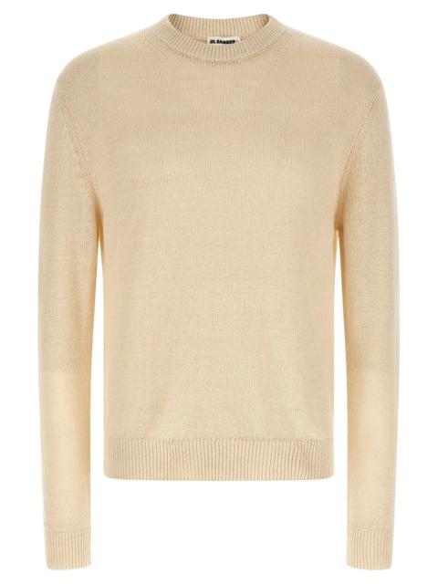 Jil Sander Jil Sander Men Silk Hemp Sweater