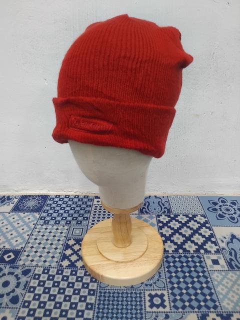 Other Designers Archival Clothing - Coleman red colour beanie hat