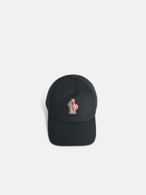 Moncler Grenoble BLACK COTTON CAP