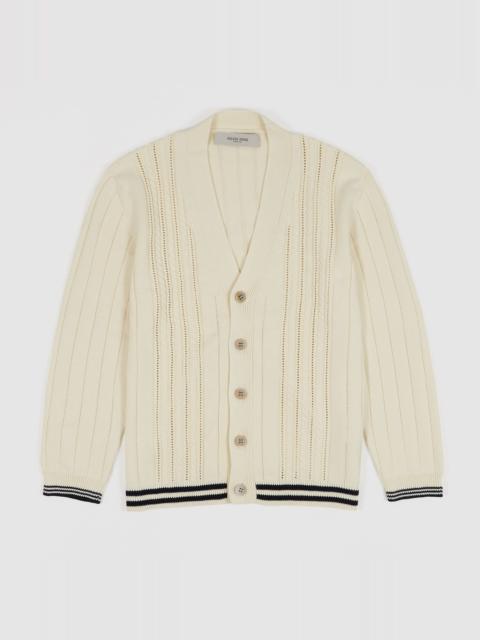 Golden Goose Golden Goose Cable Knit Cotton Cardigan