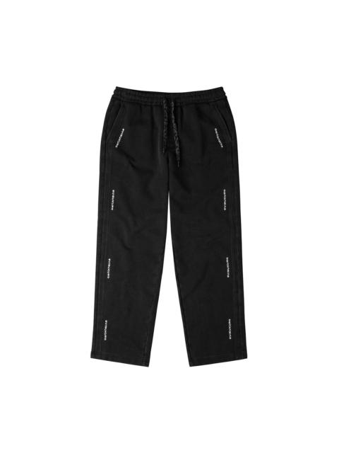 EVISU Logo Embroidery Relax Fit Sweatpants