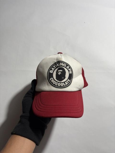Other Designers Bape × Chocolate - A BATHING APE BAPE-CHOCOLATE TRUCKER CAP