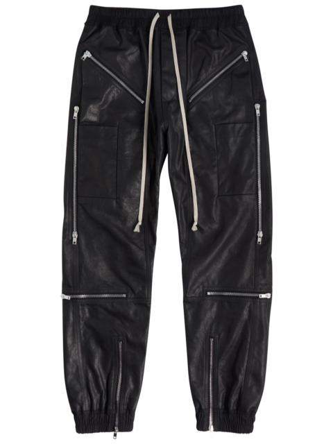 Rick Owens Headon Leather Sweatpants