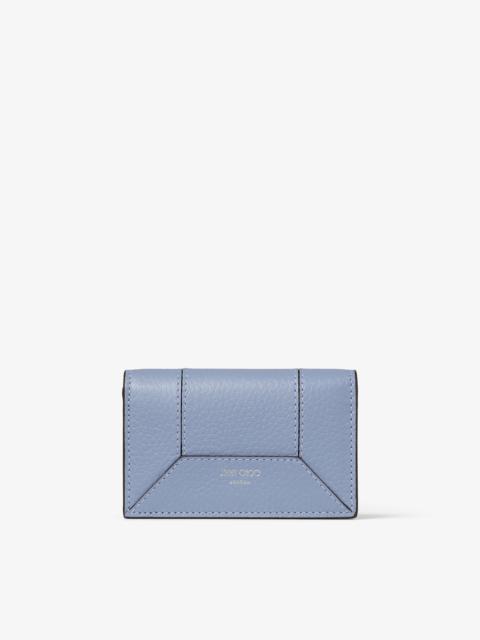 JIMMY CHOO DM Nello M
Blue Haze Grainy Calf Leather Coin Purse