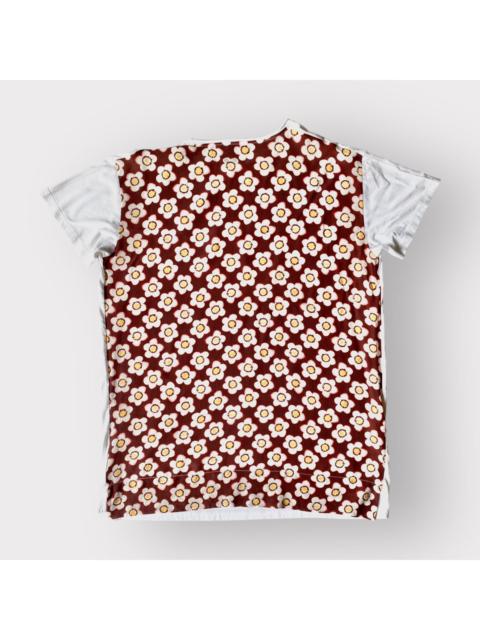 Miu Miu 2013 Floral Cotton/Silk Oversize T Shirt